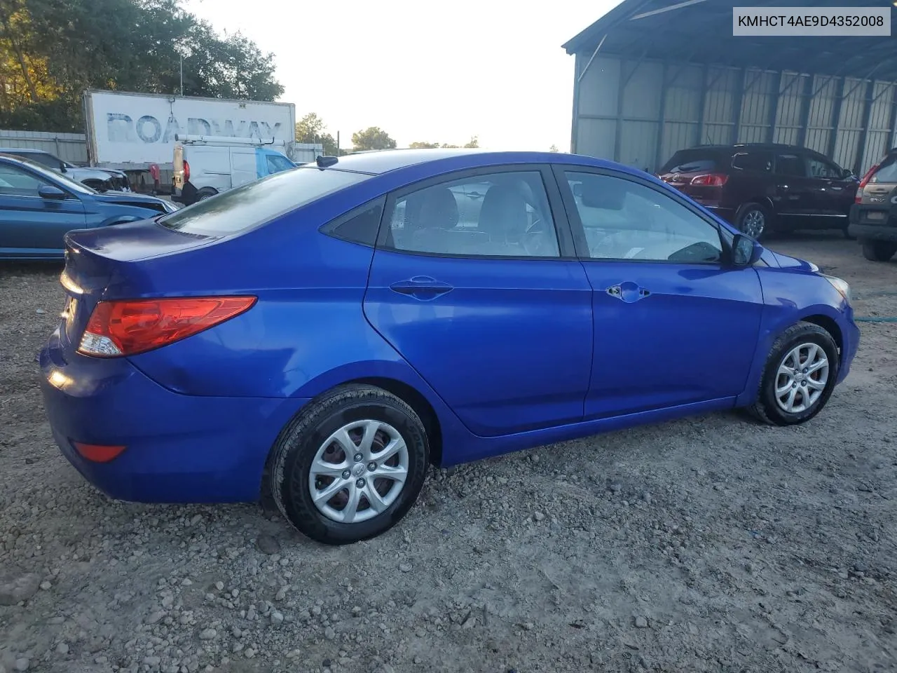 2013 Hyundai Accent Gls VIN: KMHCT4AE9D4352008 Lot: 80873144