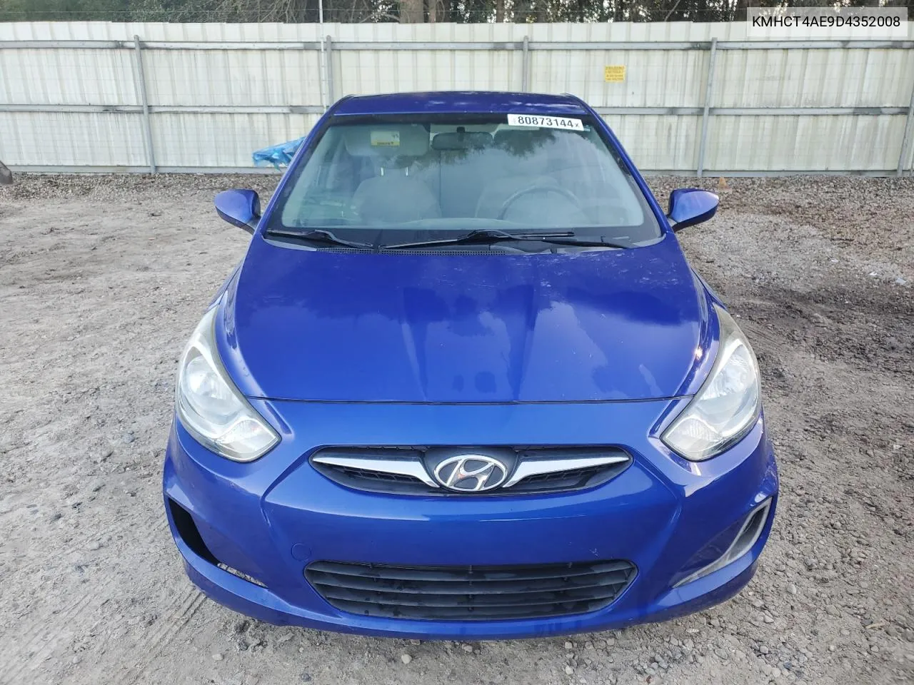 2013 Hyundai Accent Gls VIN: KMHCT4AE9D4352008 Lot: 80873144