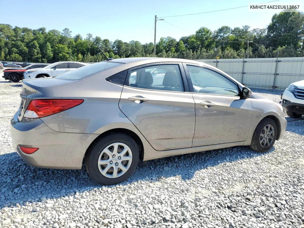 KMHCT4AE2EU613867 2014 Hyundai Accent Gls