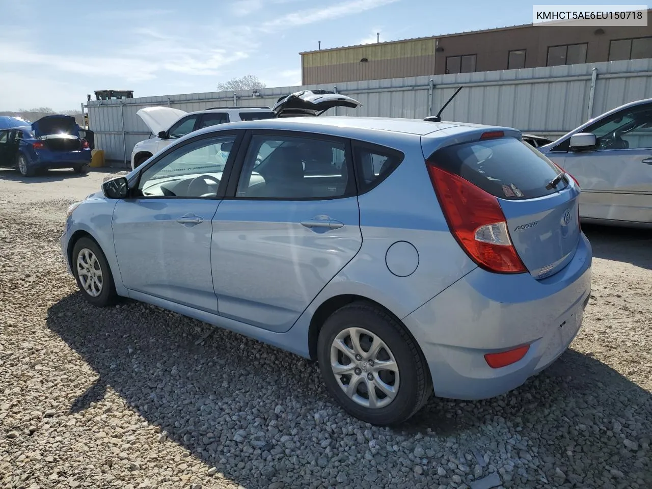 2014 Hyundai Accent Gls VIN: KMHCT5AE6EU150718 Lot: 48833364