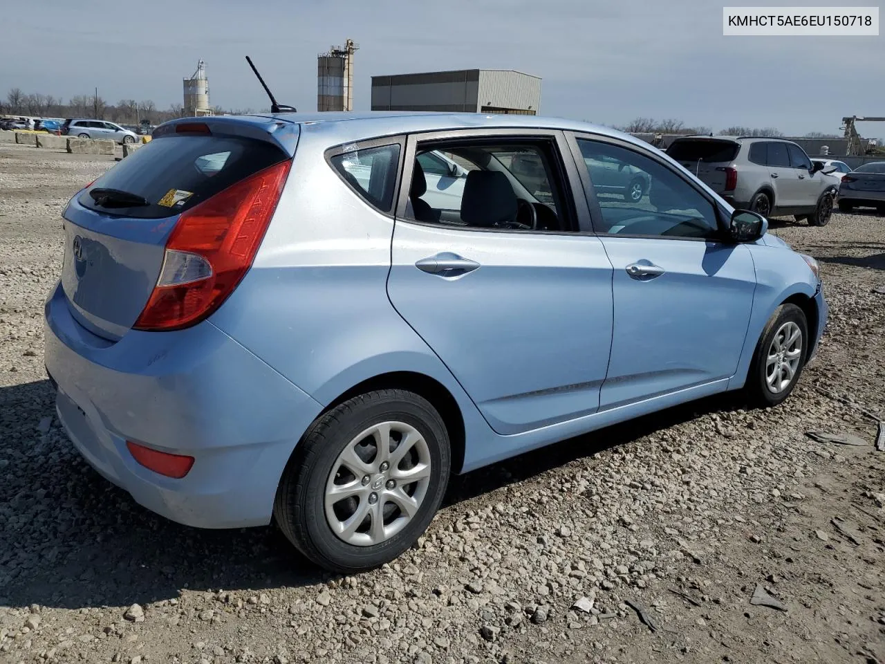 2014 Hyundai Accent Gls VIN: KMHCT5AE6EU150718 Lot: 48833364