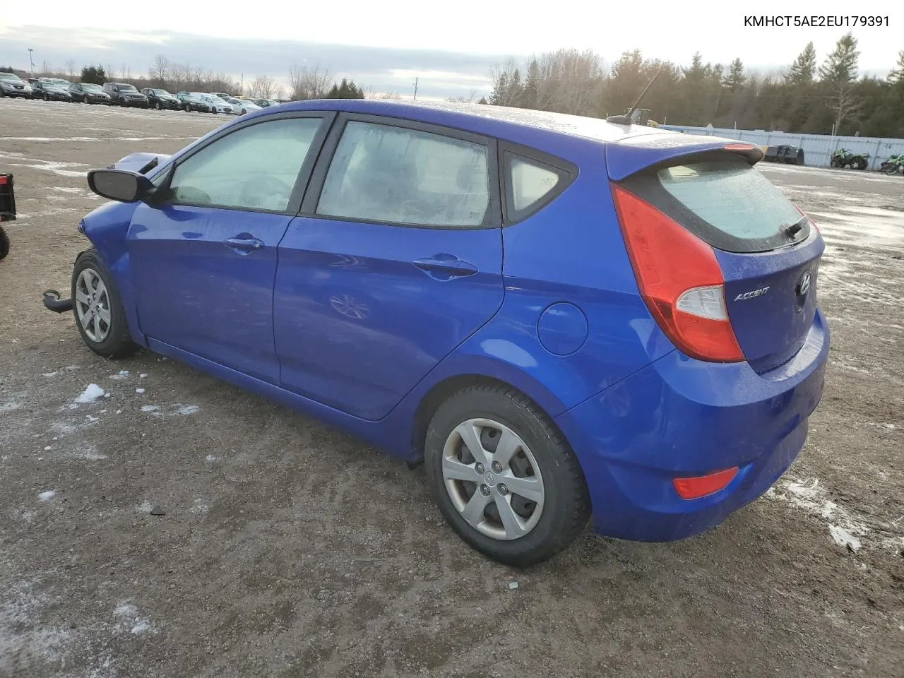 2014 Hyundai Accent Gls VIN: KMHCT5AE2EU179391 Lot: 53453434