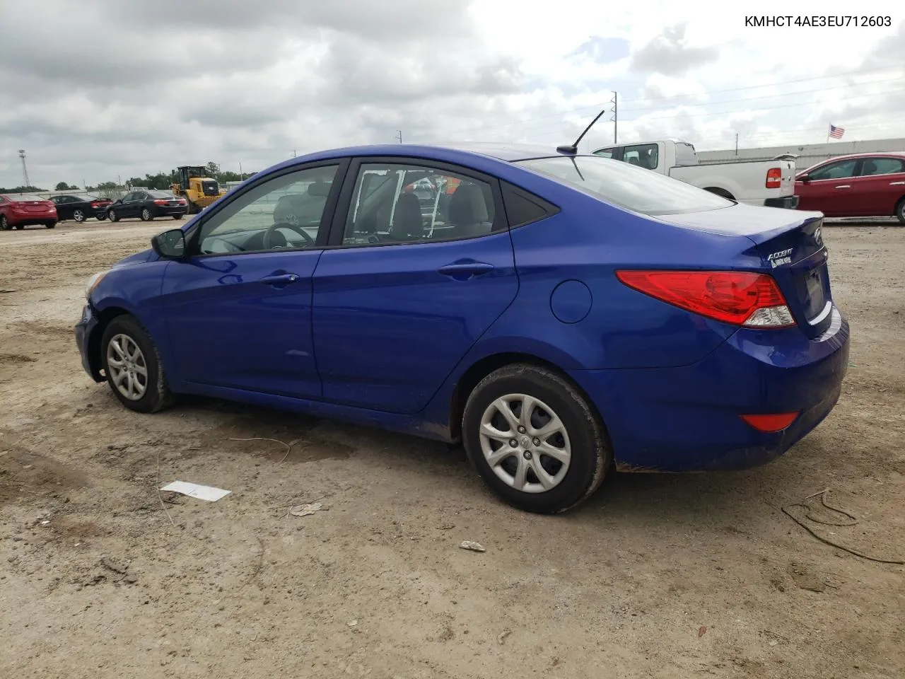 KMHCT4AE3EU712603 2014 Hyundai Accent Gls