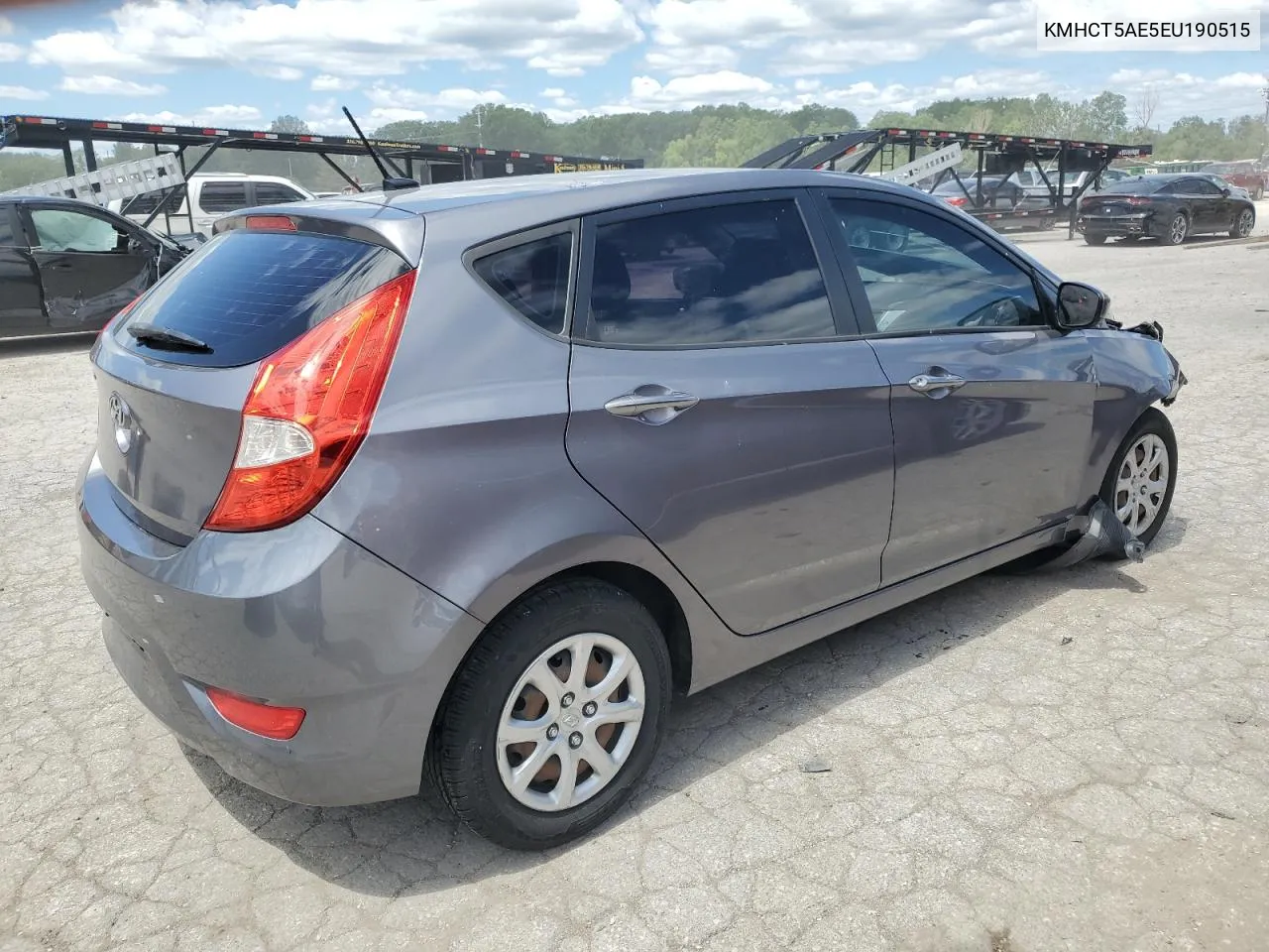 KMHCT5AE5EU190515 2014 Hyundai Accent Gls