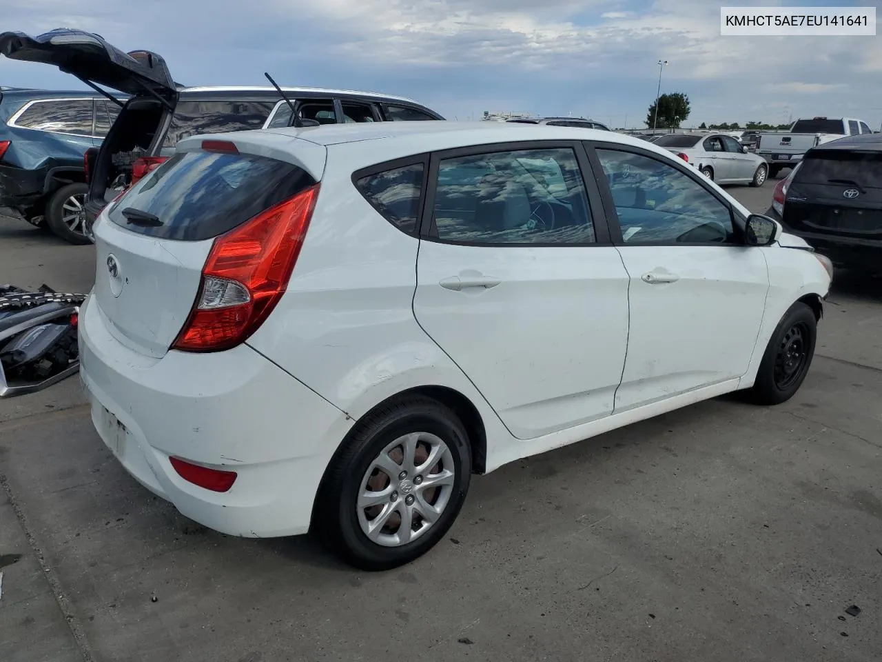 KMHCT5AE7EU141641 2014 Hyundai Accent Gls