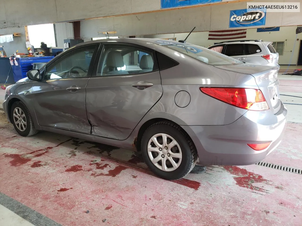 KMHCT4AE5EU613216 2014 Hyundai Accent Gls