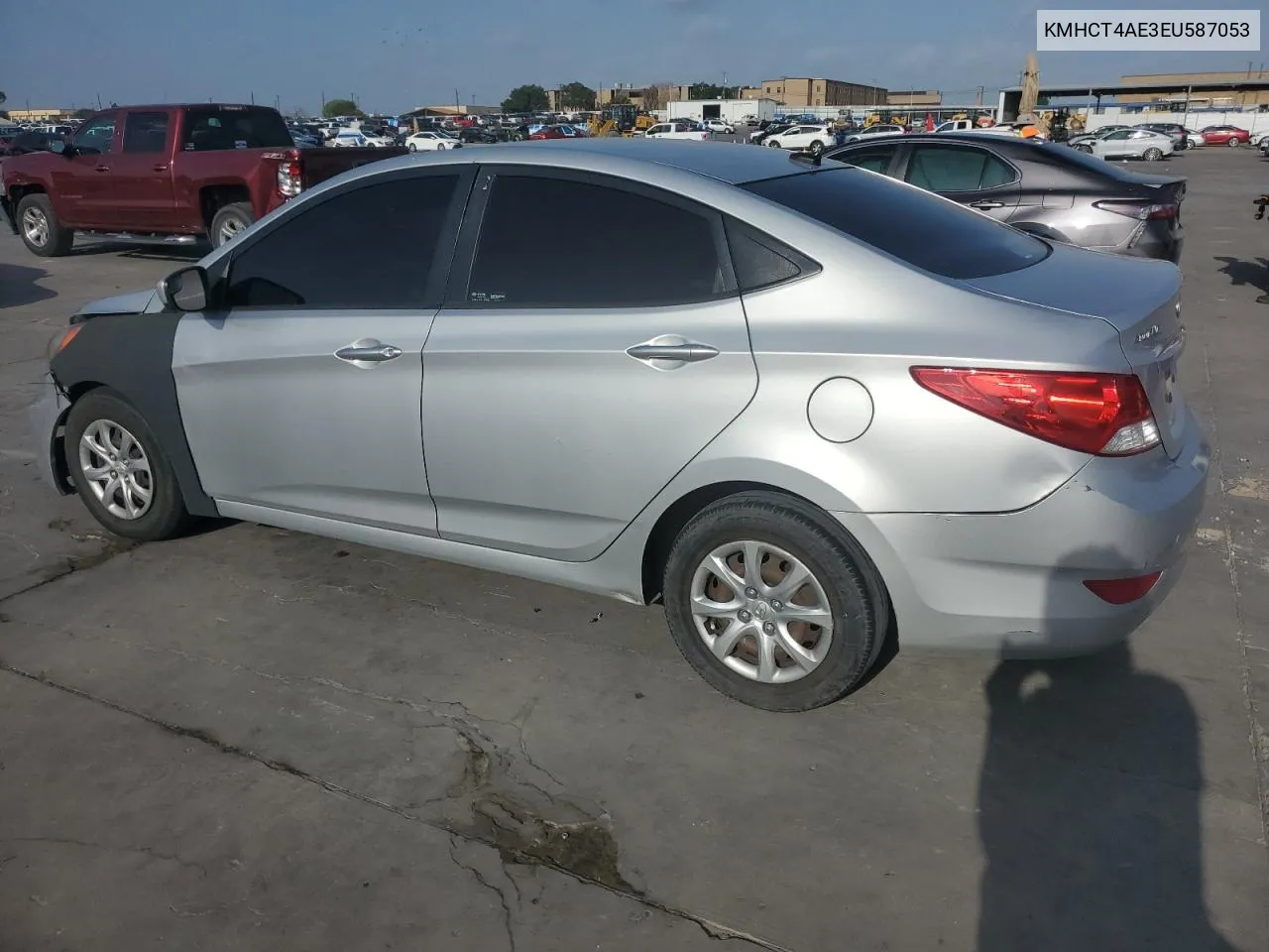 KMHCT4AE3EU587053 2014 Hyundai Accent Gls