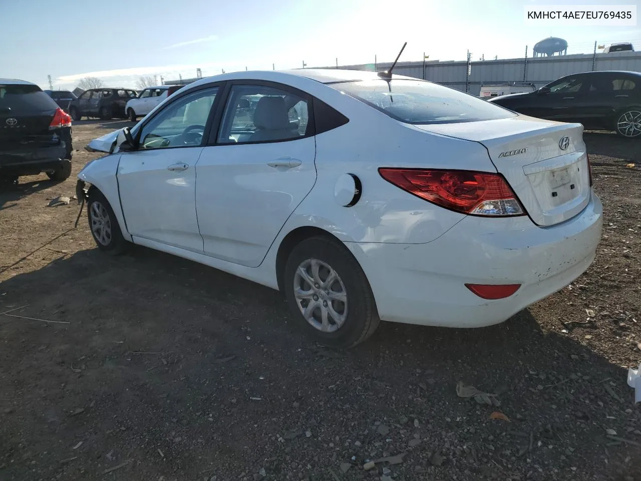 2014 Hyundai Accent Gls VIN: KMHCT4AE7EU769435 Lot: 65231584