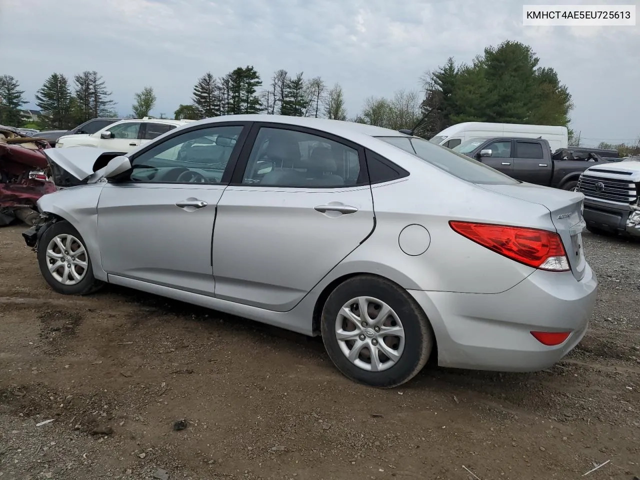 2014 Hyundai Accent Gls VIN: KMHCT4AE5EU725613 Lot: 65701514