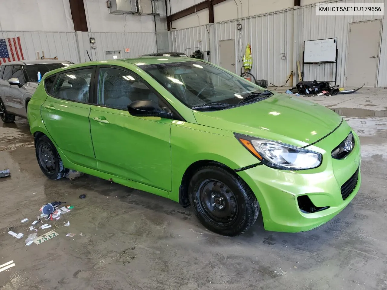 2014 Hyundai Accent Gls VIN: KMHCT5AE1EU179656 Lot: 66517164