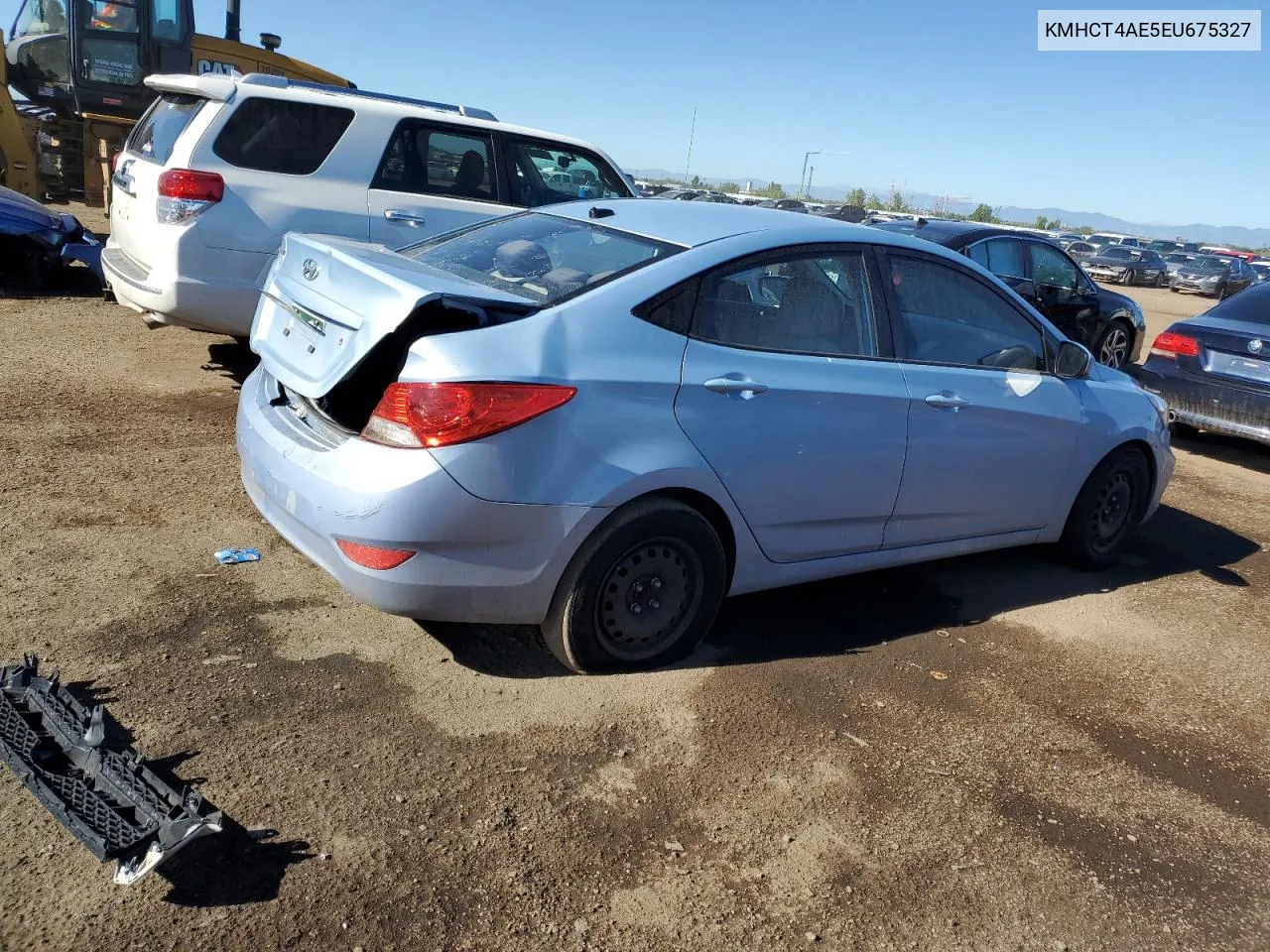 2014 Hyundai Accent Gls VIN: KMHCT4AE5EU675327 Lot: 67443564