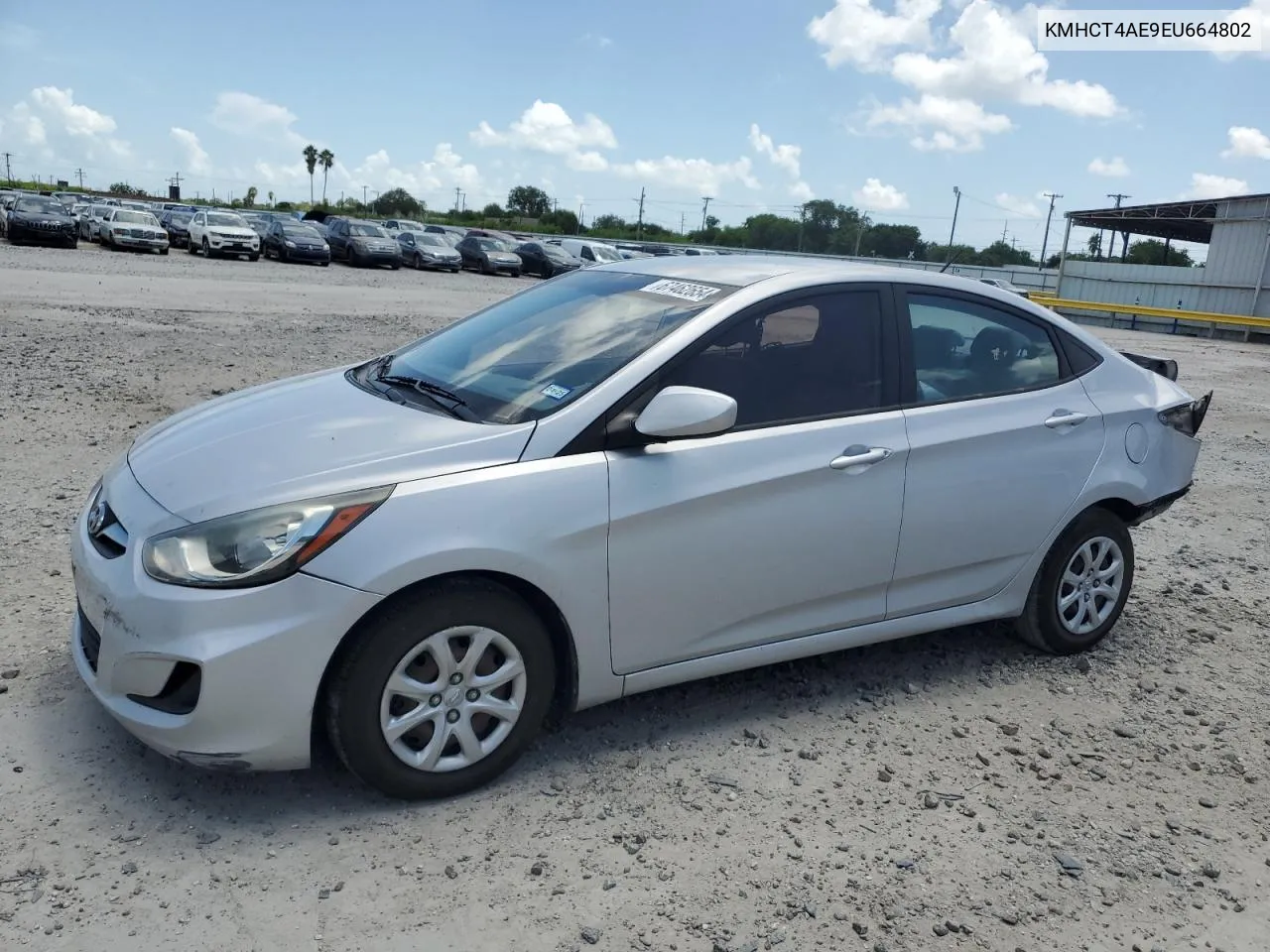 2014 Hyundai Accent Gls VIN: KMHCT4AE9EU664802 Lot: 67462654