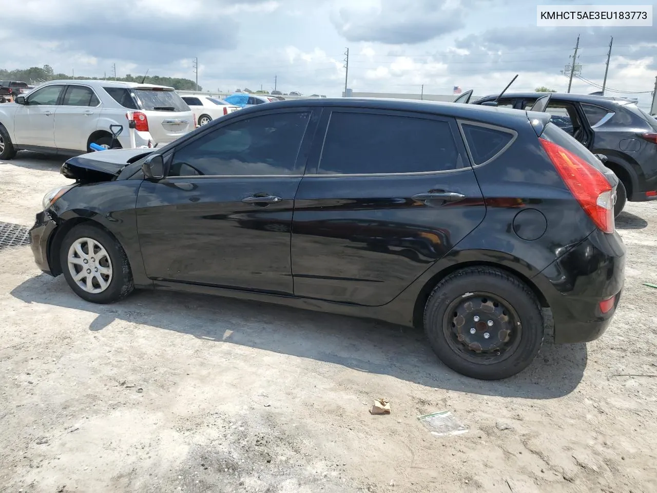 2014 Hyundai Accent Gls VIN: KMHCT5AE3EU183773 Lot: 67636654