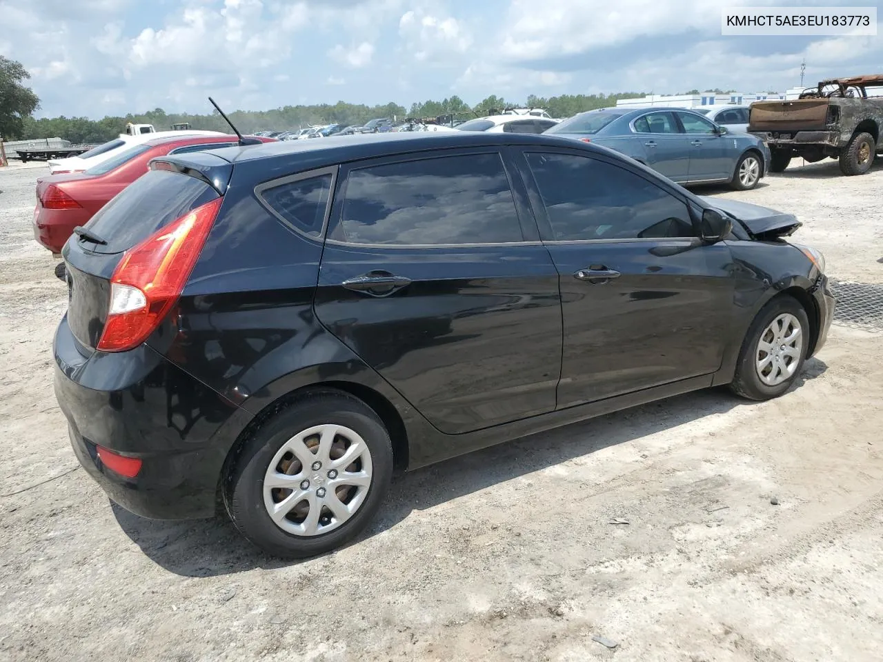 2014 Hyundai Accent Gls VIN: KMHCT5AE3EU183773 Lot: 67636654