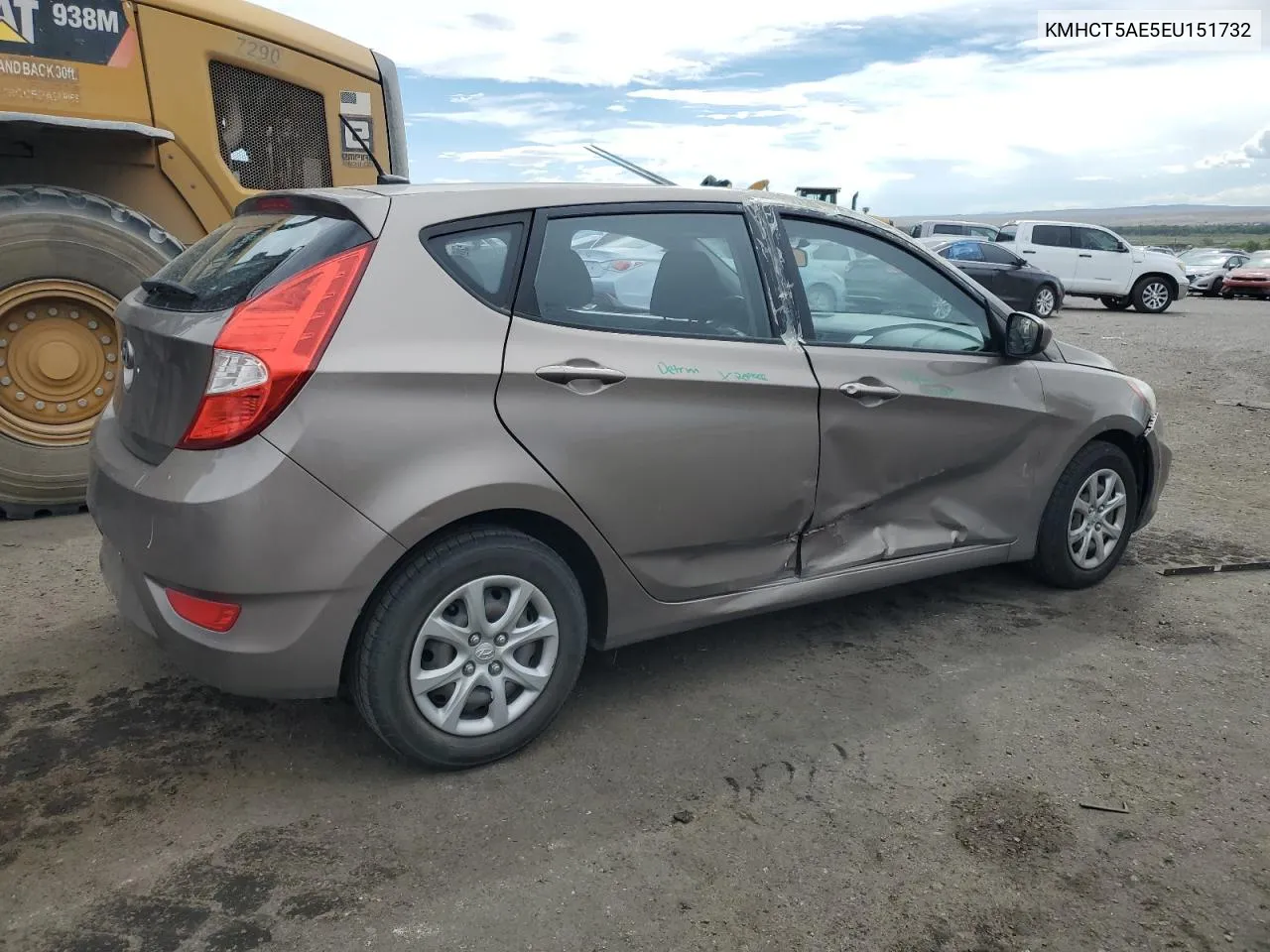 KMHCT5AE5EU151732 2014 Hyundai Accent Gls