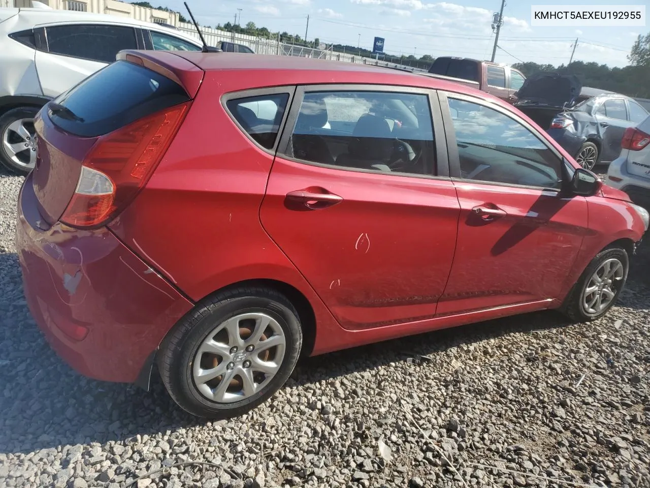 2014 Hyundai Accent Gls VIN: KMHCT5AEXEU192955 Lot: 68933024