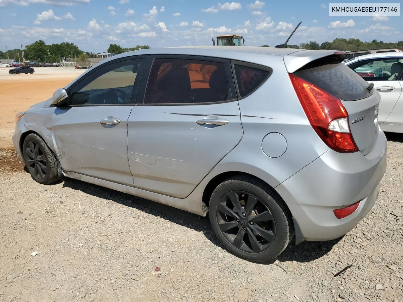 KMHCU5AE5EU177146 2014 Hyundai Accent Gls