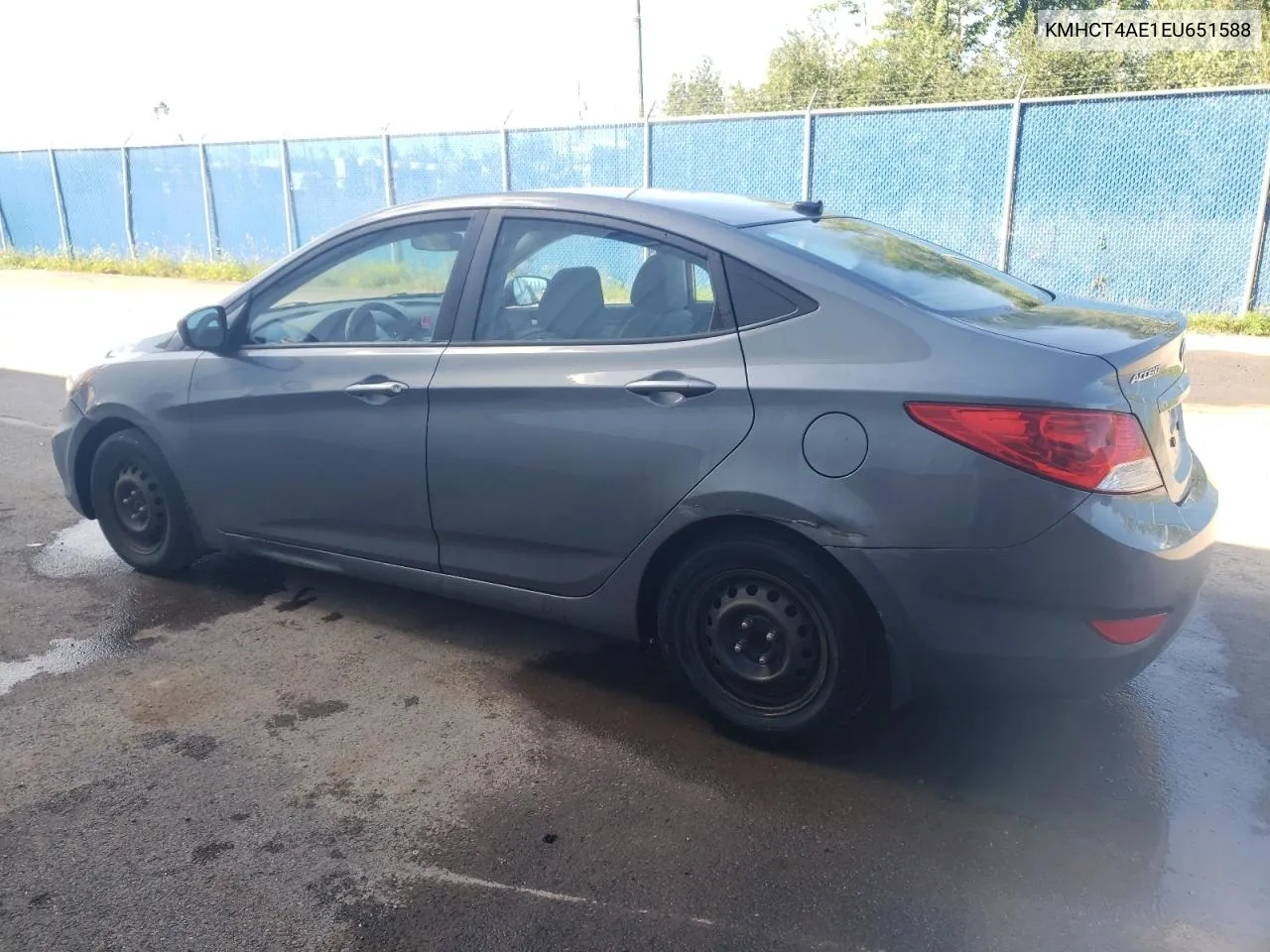 2014 Hyundai Accent Gls VIN: KMHCT4AE1EU651588 Lot: 70021994