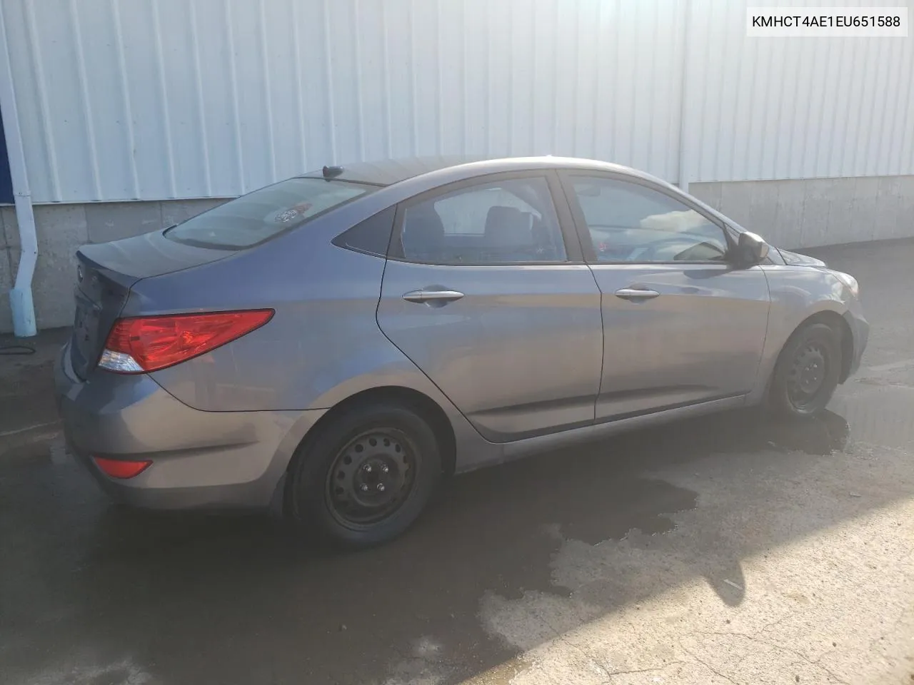 2014 Hyundai Accent Gls VIN: KMHCT4AE1EU651588 Lot: 70021994