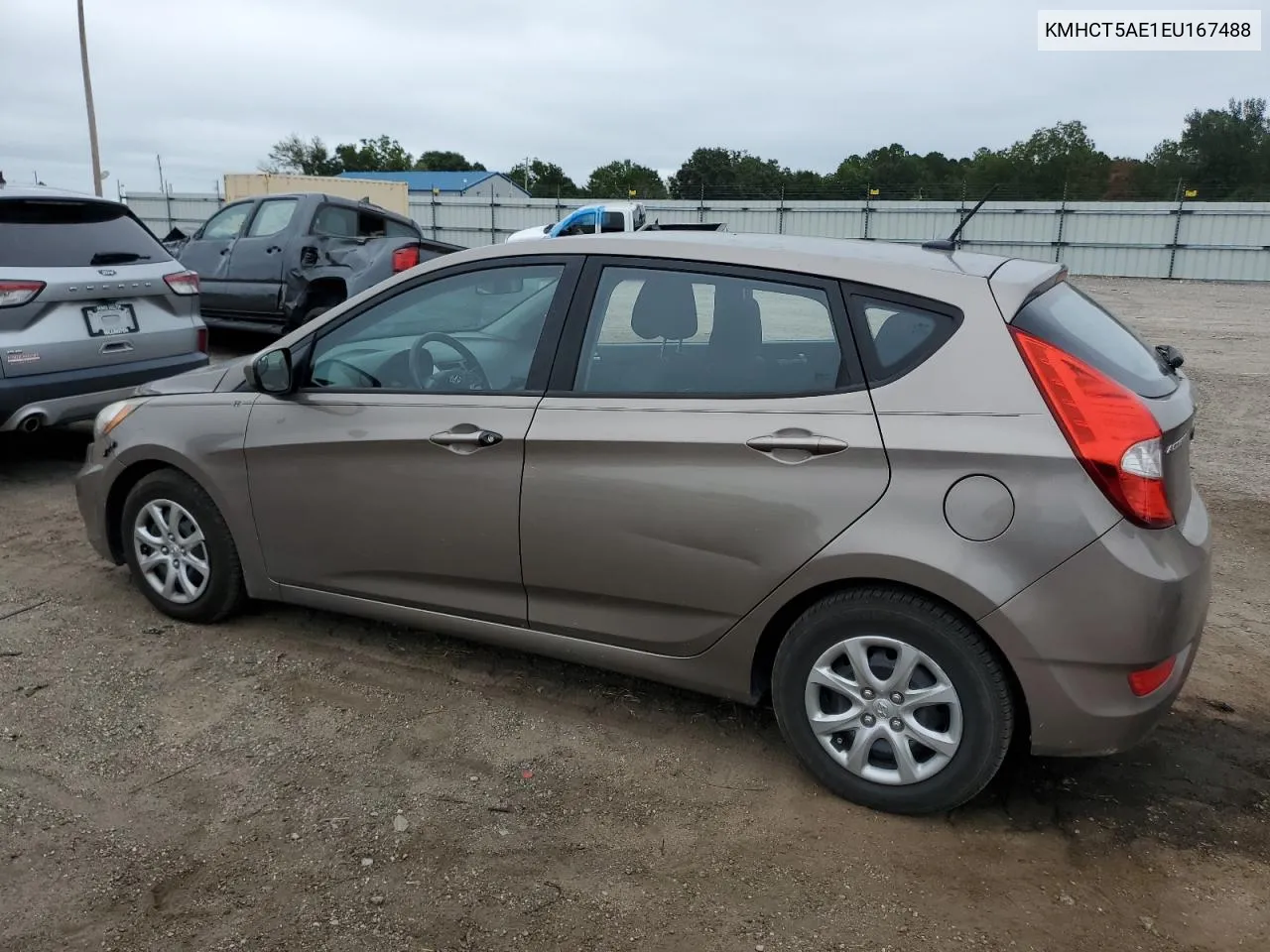 KMHCT5AE1EU167488 2014 Hyundai Accent Gls