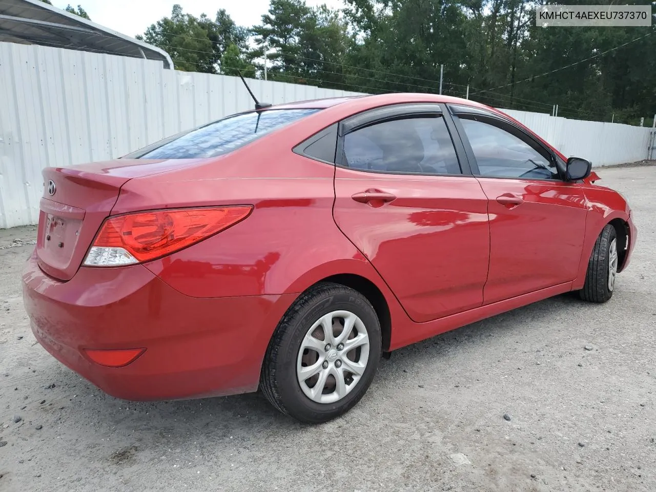 2014 Hyundai Accent Gls VIN: KMHCT4AEXEU737370 Lot: 70269414