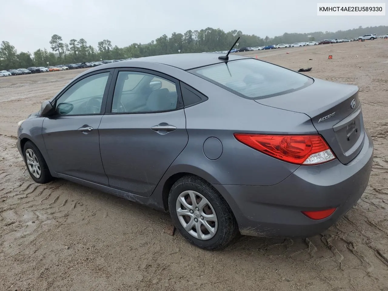 2014 Hyundai Accent Gls VIN: KMHCT4AE2EU589330 Lot: 70467844