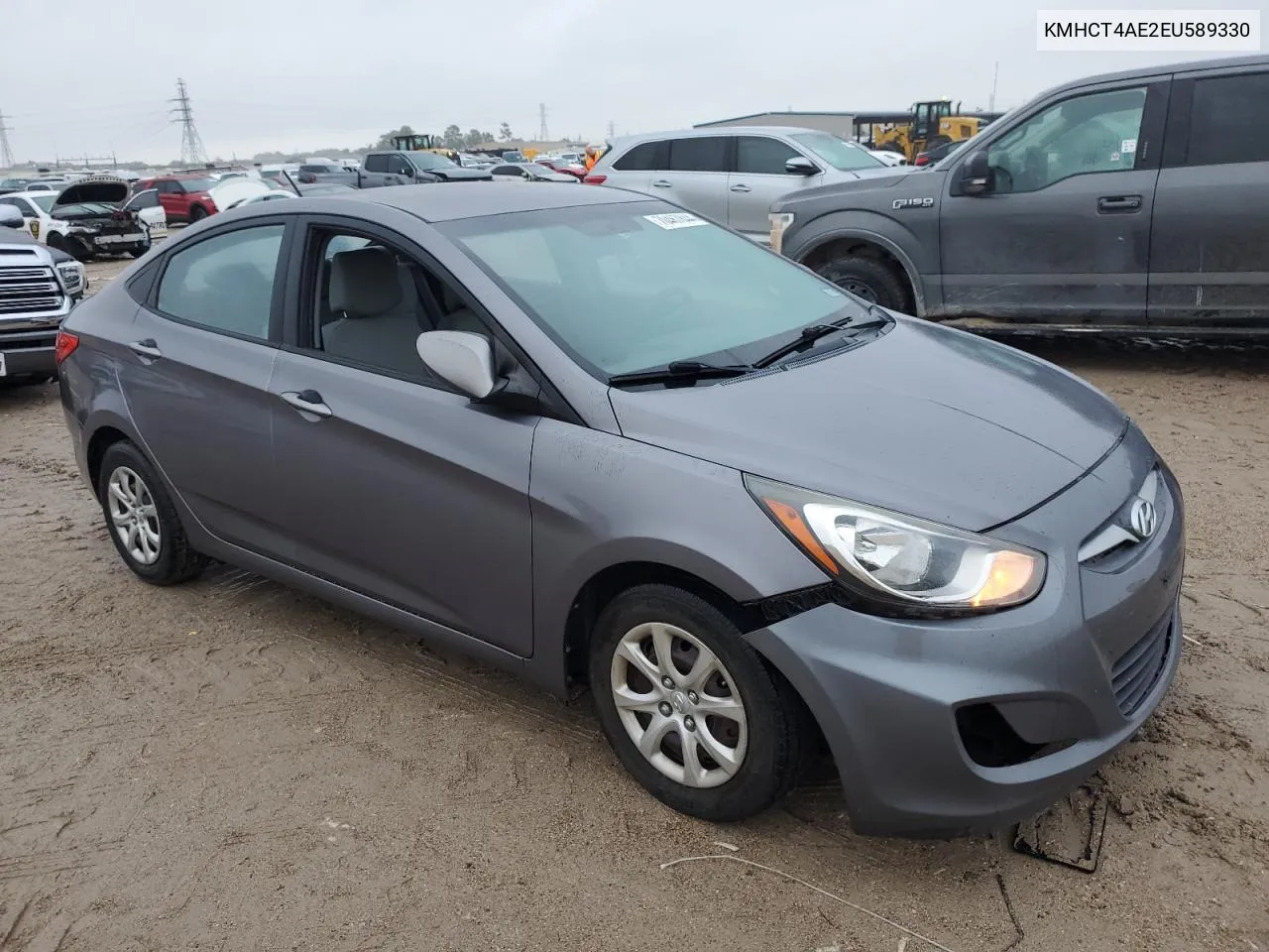 KMHCT4AE2EU589330 2014 Hyundai Accent Gls