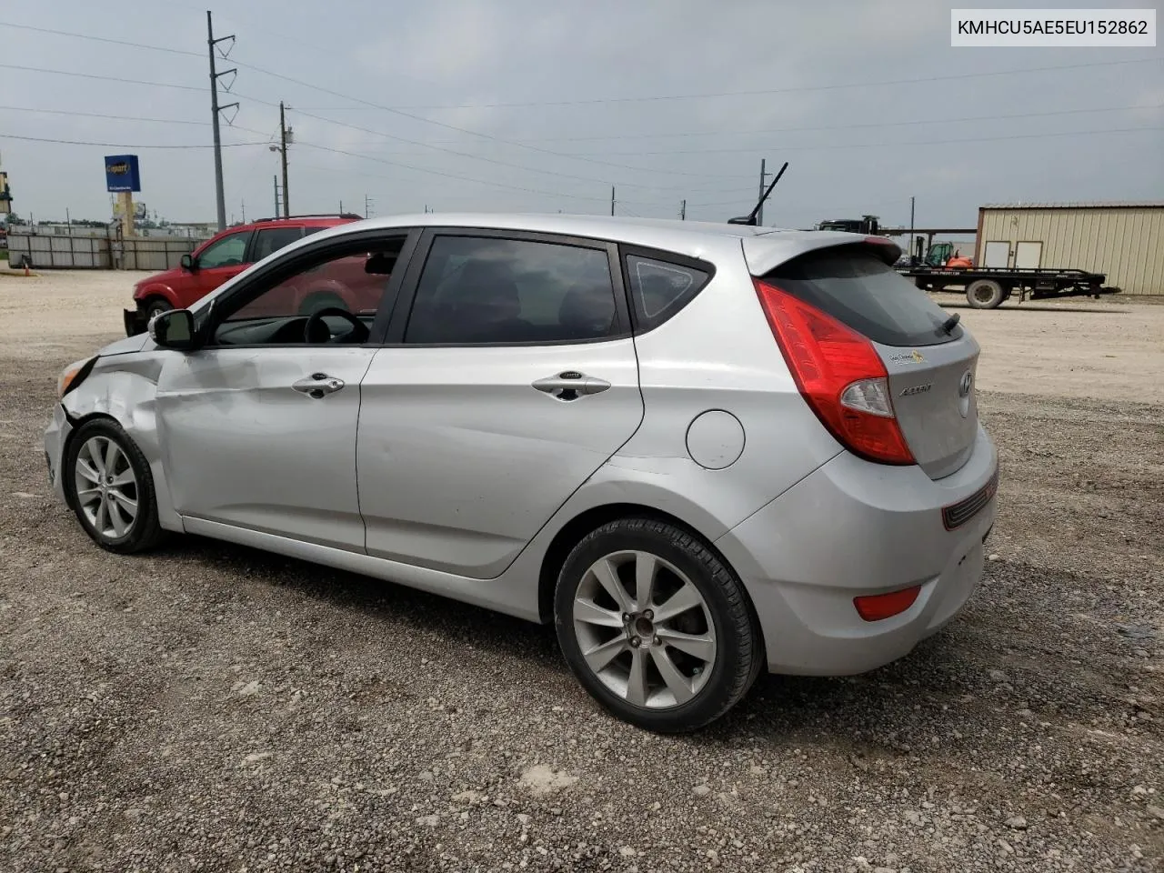 2014 Hyundai Accent Gls VIN: KMHCU5AE5EU152862 Lot: 70588944