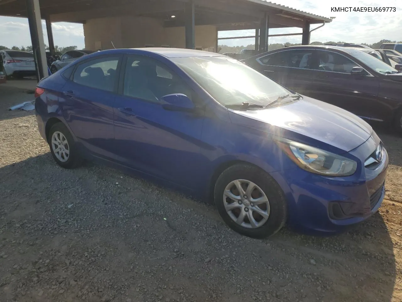 2014 Hyundai Accent Gls VIN: KMHCT4AE9EU669773 Lot: 70598744