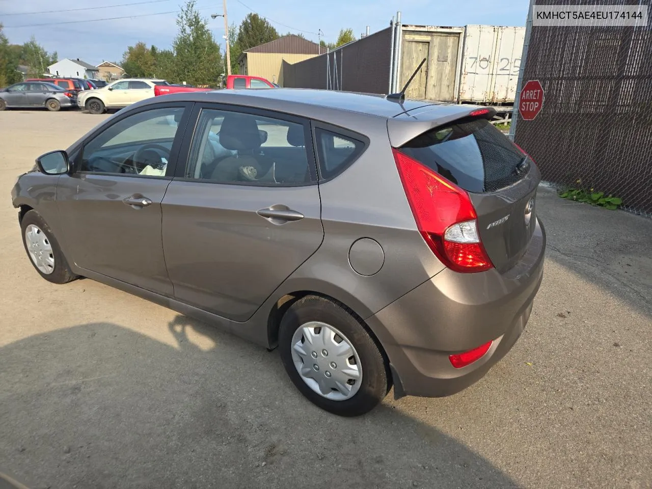 2014 Hyundai Accent Gls VIN: KMHCT5AE4EU174144 Lot: 70763454