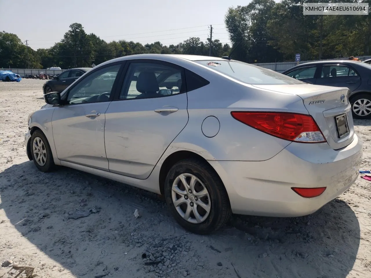 2014 Hyundai Accent Gls VIN: KMHCT4AE4EU610694 Lot: 70809024