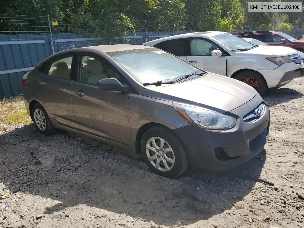 KMHCT4AE3EU602408 2014 Hyundai Accent Gls