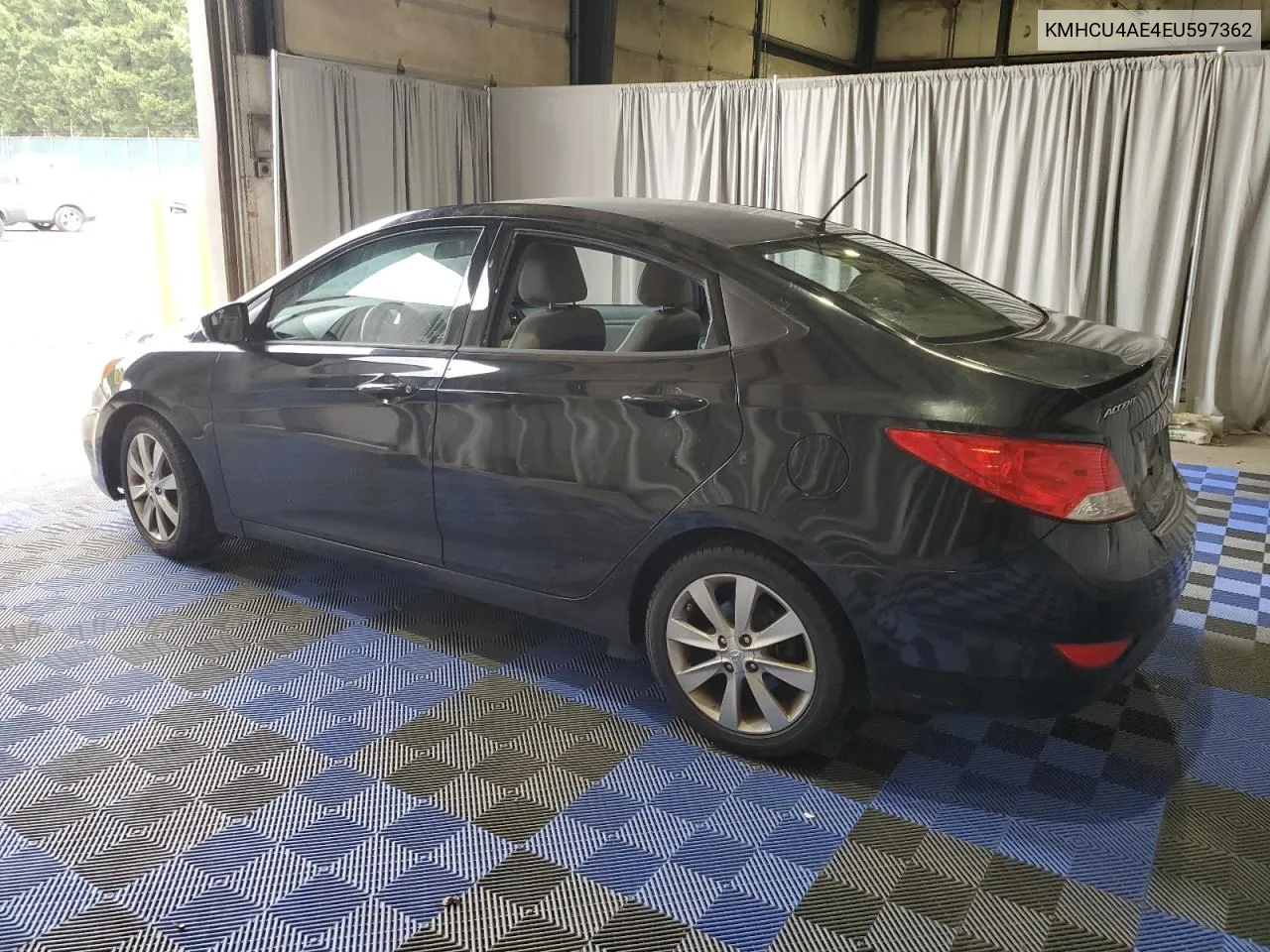 KMHCU4AE4EU597362 2014 Hyundai Accent Gls