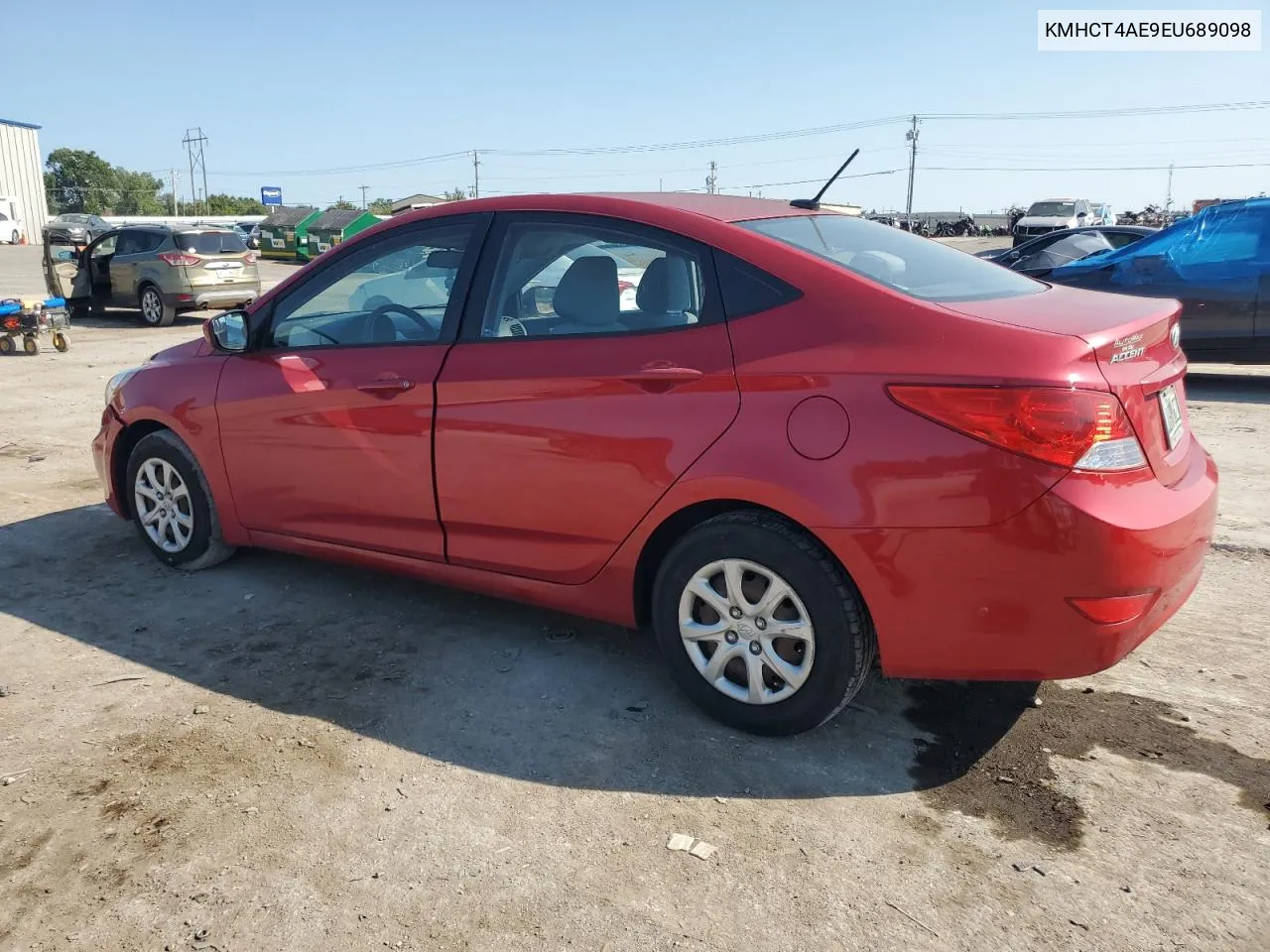 2014 Hyundai Accent Gls VIN: KMHCT4AE9EU689098 Lot: 71655534