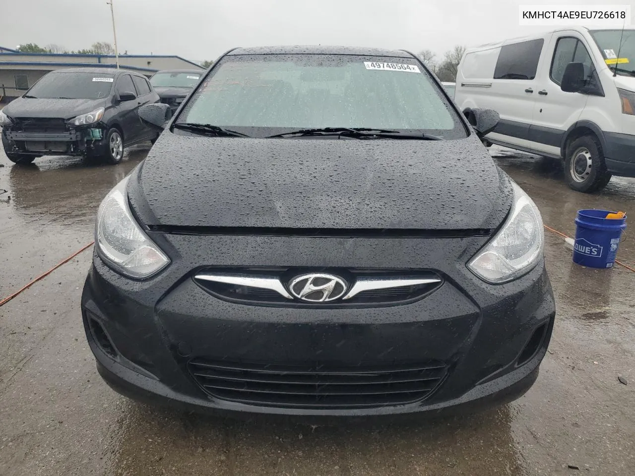 KMHCT4AE9EU726618 2014 Hyundai Accent Gls