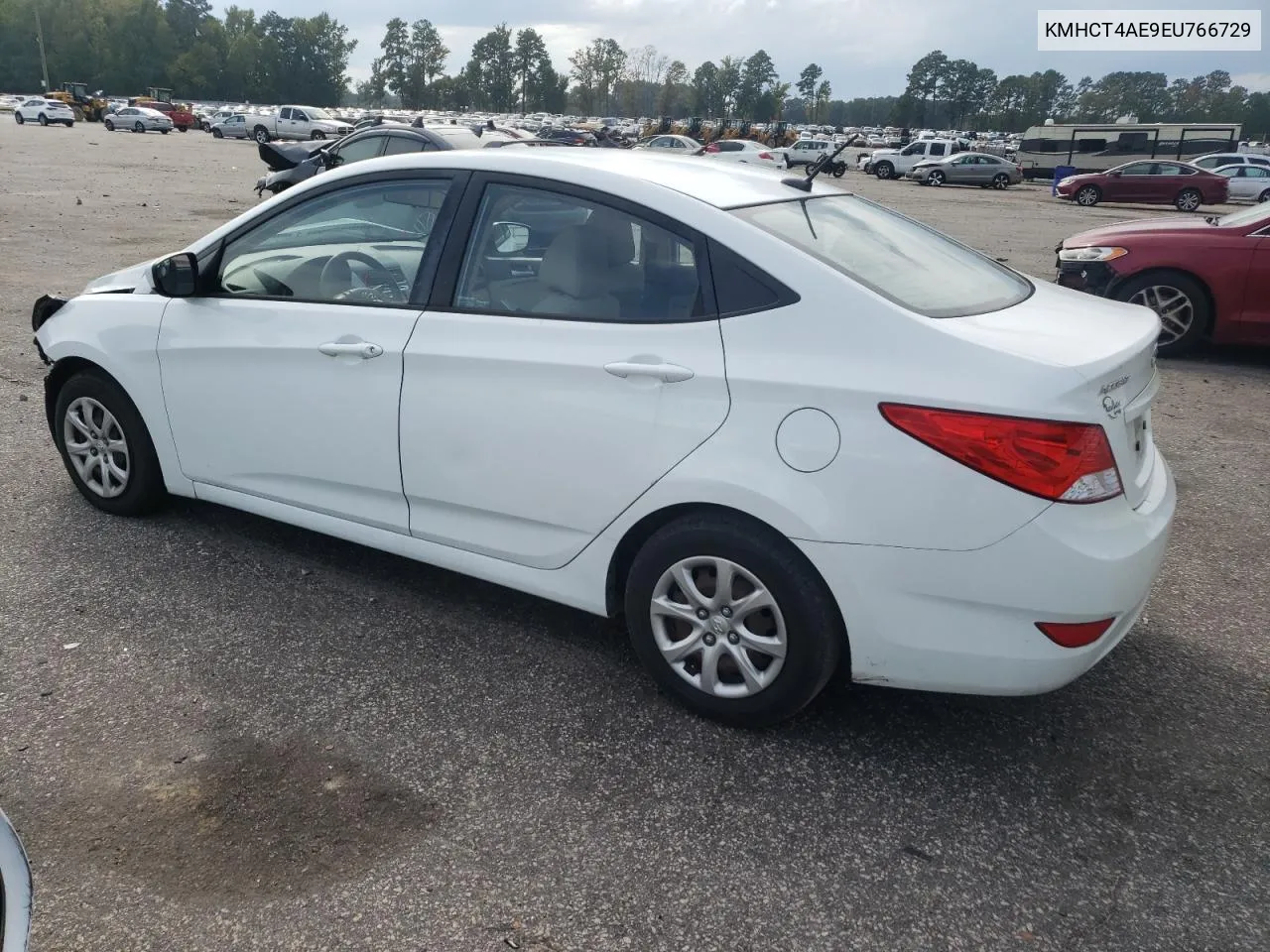 KMHCT4AE9EU766729 2014 Hyundai Accent Gls