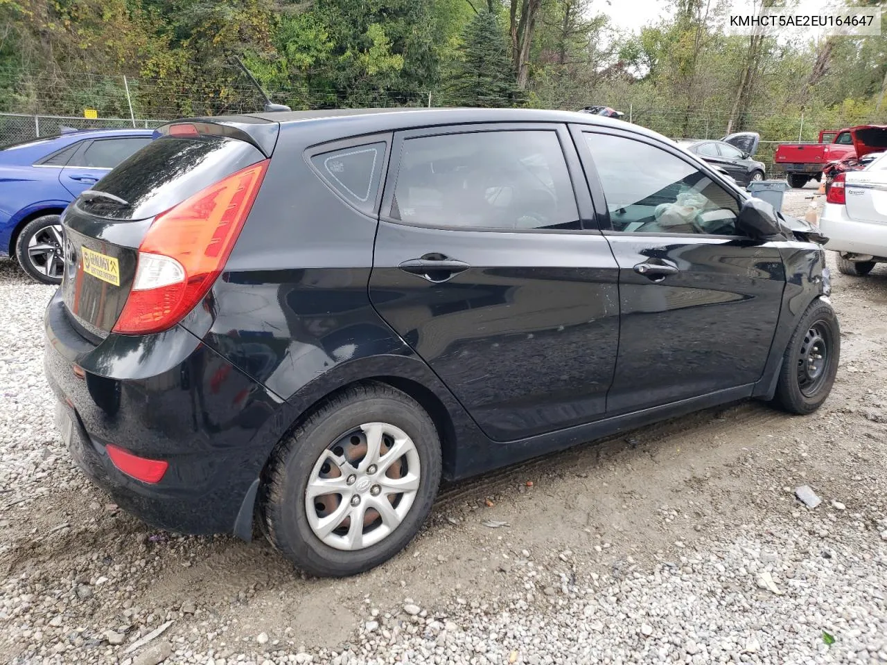 2014 Hyundai Accent Gls VIN: KMHCT5AE2EU164647 Lot: 73014754