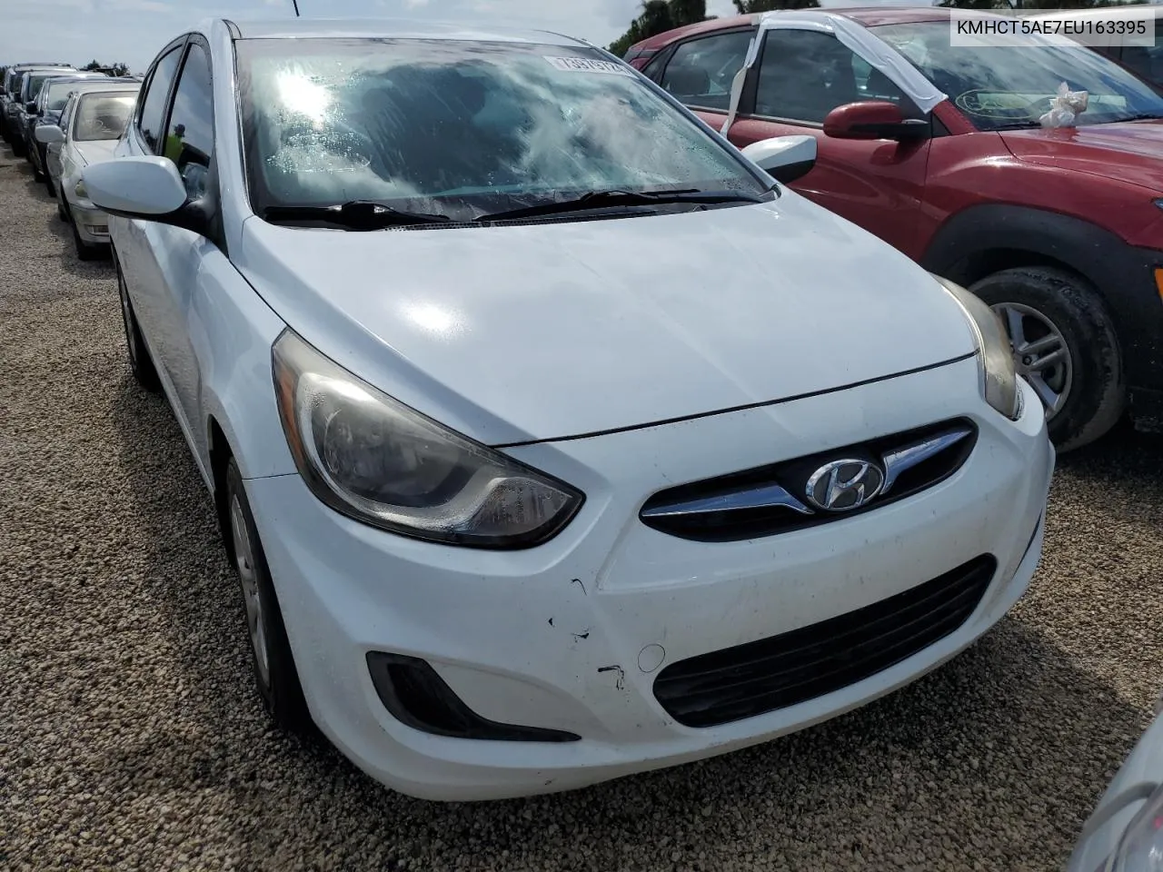 2014 Hyundai Accent Gls VIN: KMHCT5AE7EU163395 Lot: 73979724