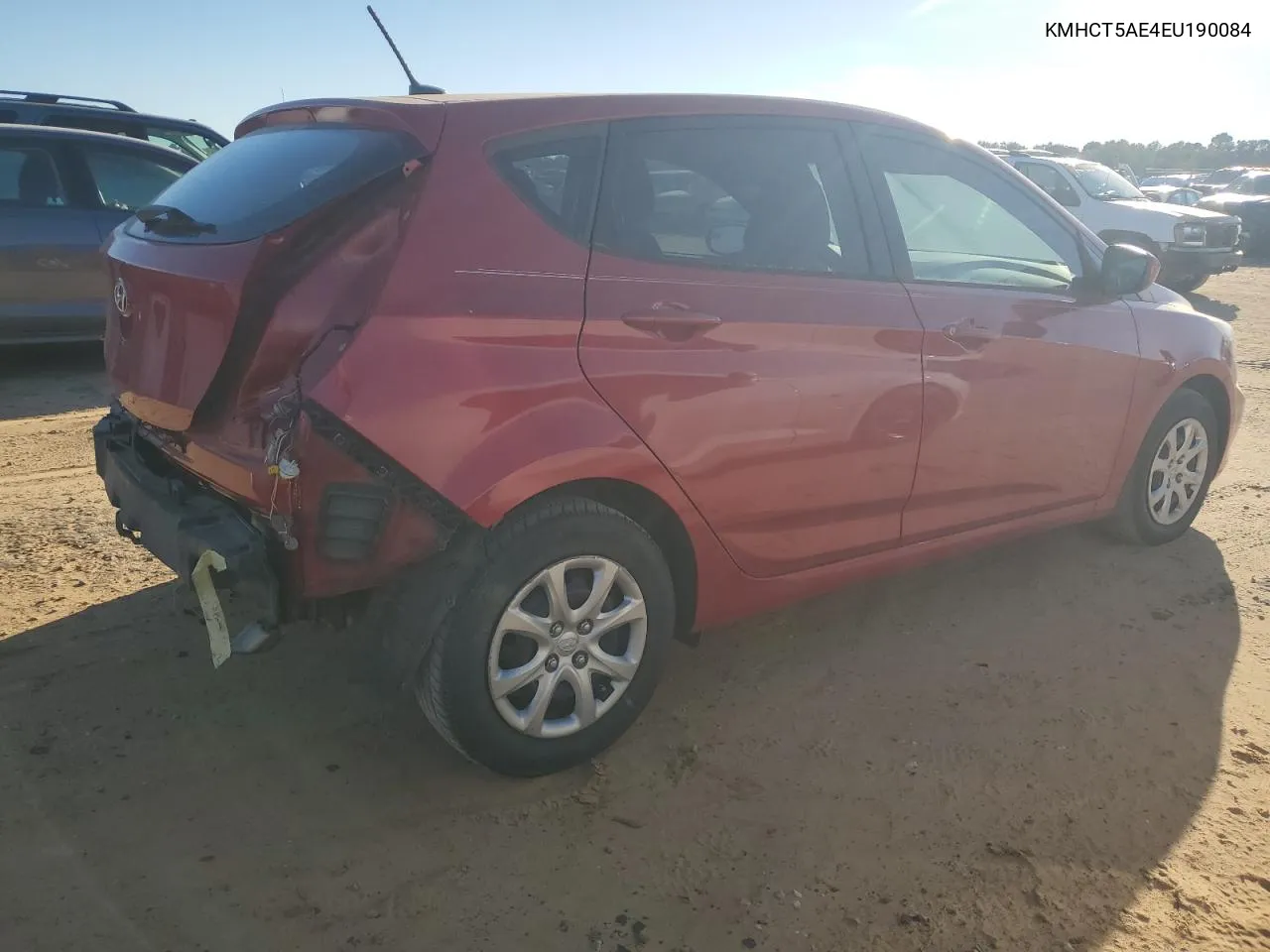 KMHCT5AE4EU190084 2014 Hyundai Accent Gls