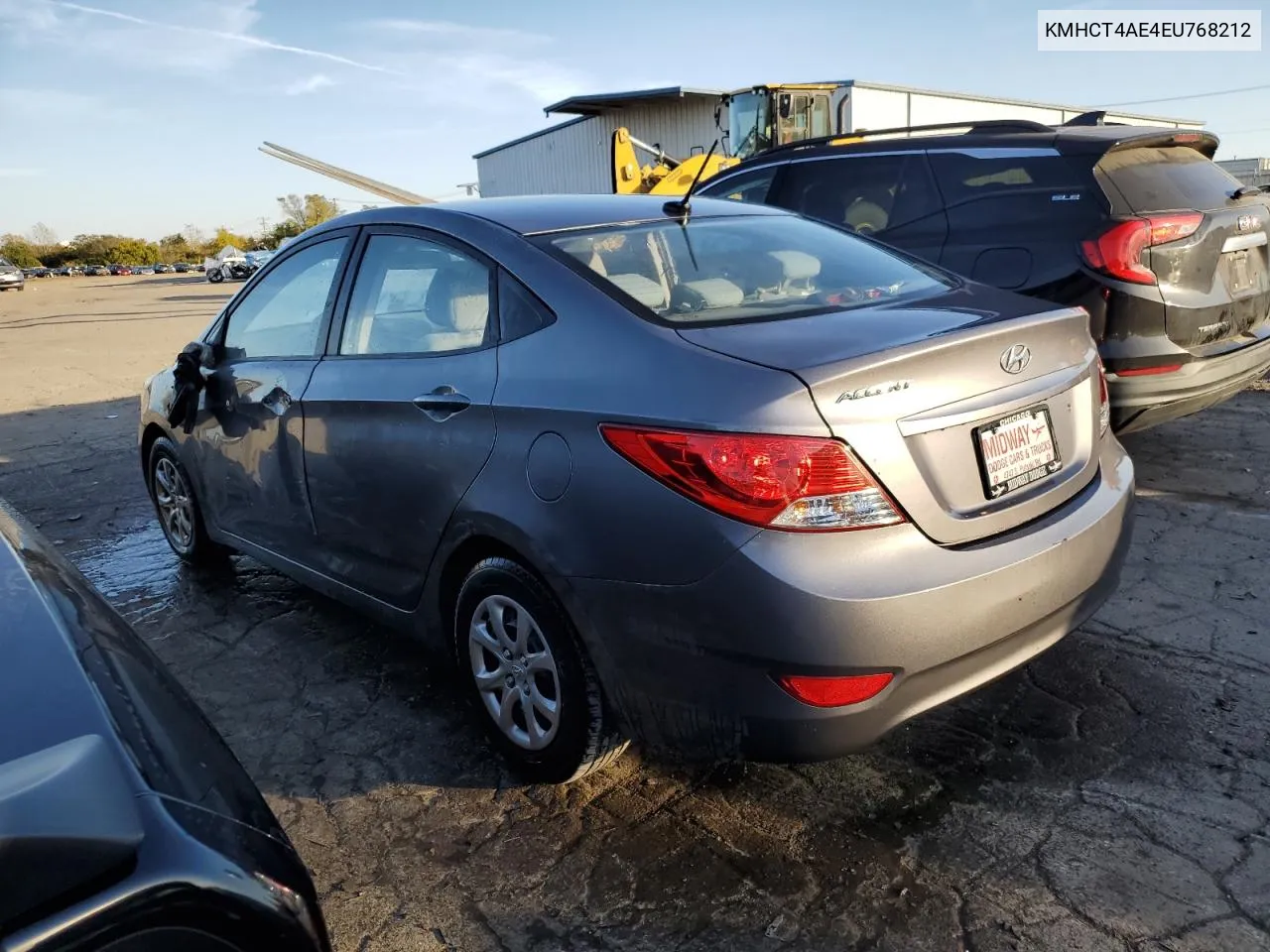 KMHCT4AE4EU768212 2014 Hyundai Accent Gls