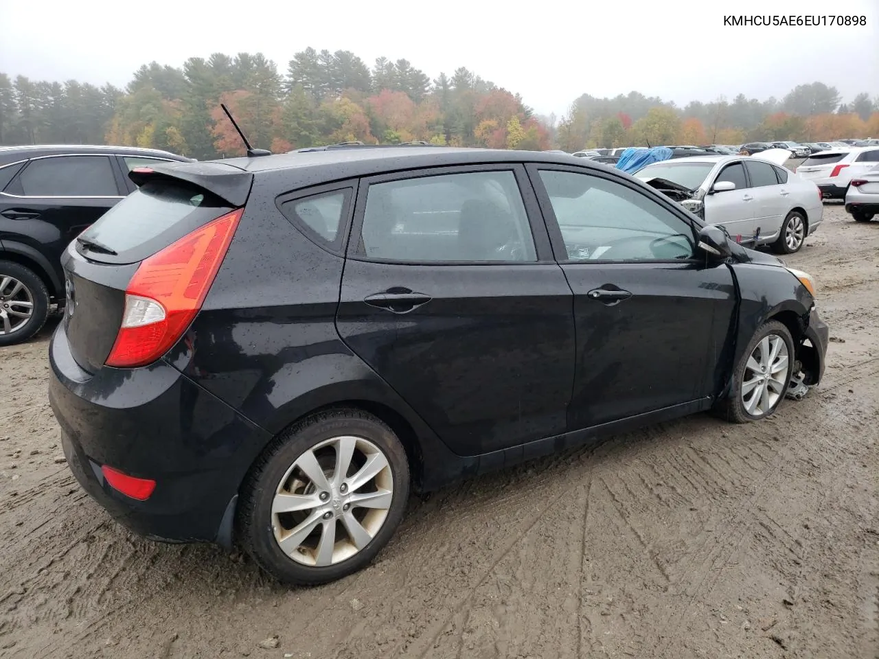 KMHCU5AE6EU170898 2014 Hyundai Accent Gls