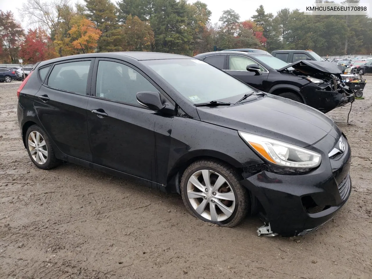 KMHCU5AE6EU170898 2014 Hyundai Accent Gls