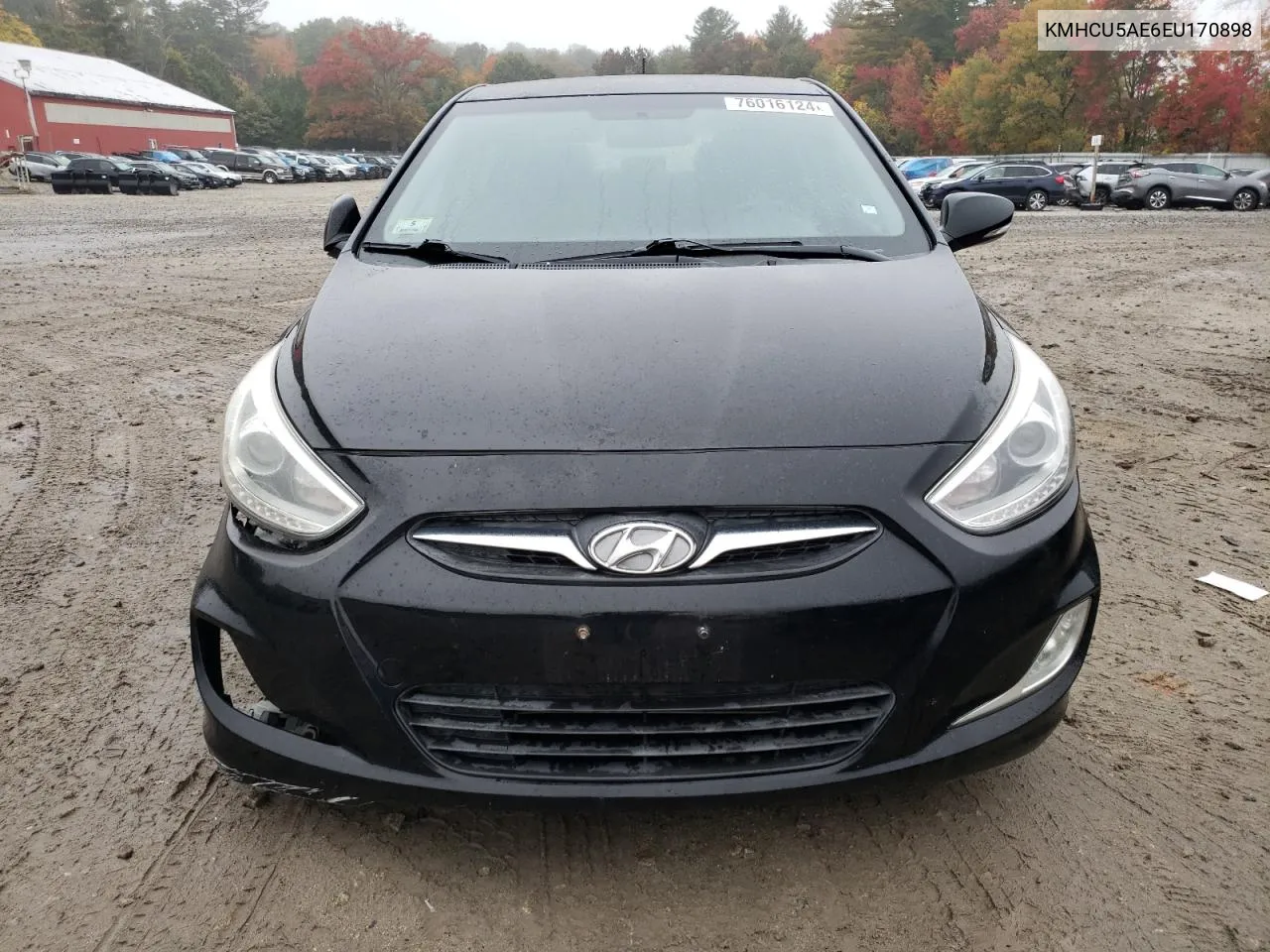 KMHCU5AE6EU170898 2014 Hyundai Accent Gls