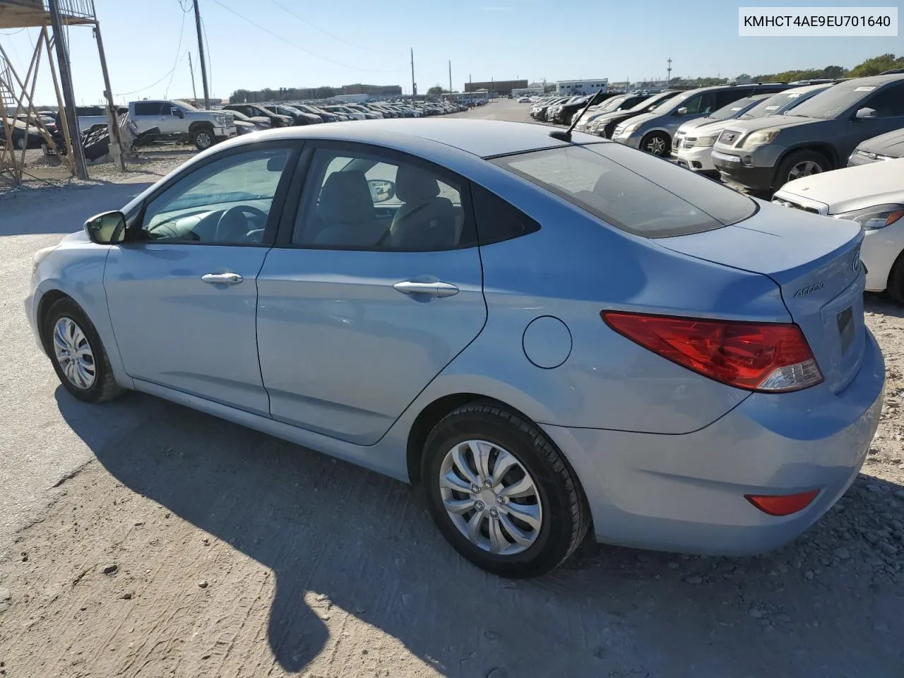 2014 Hyundai Accent Gls VIN: KMHCT4AE9EU701640 Lot: 76333624