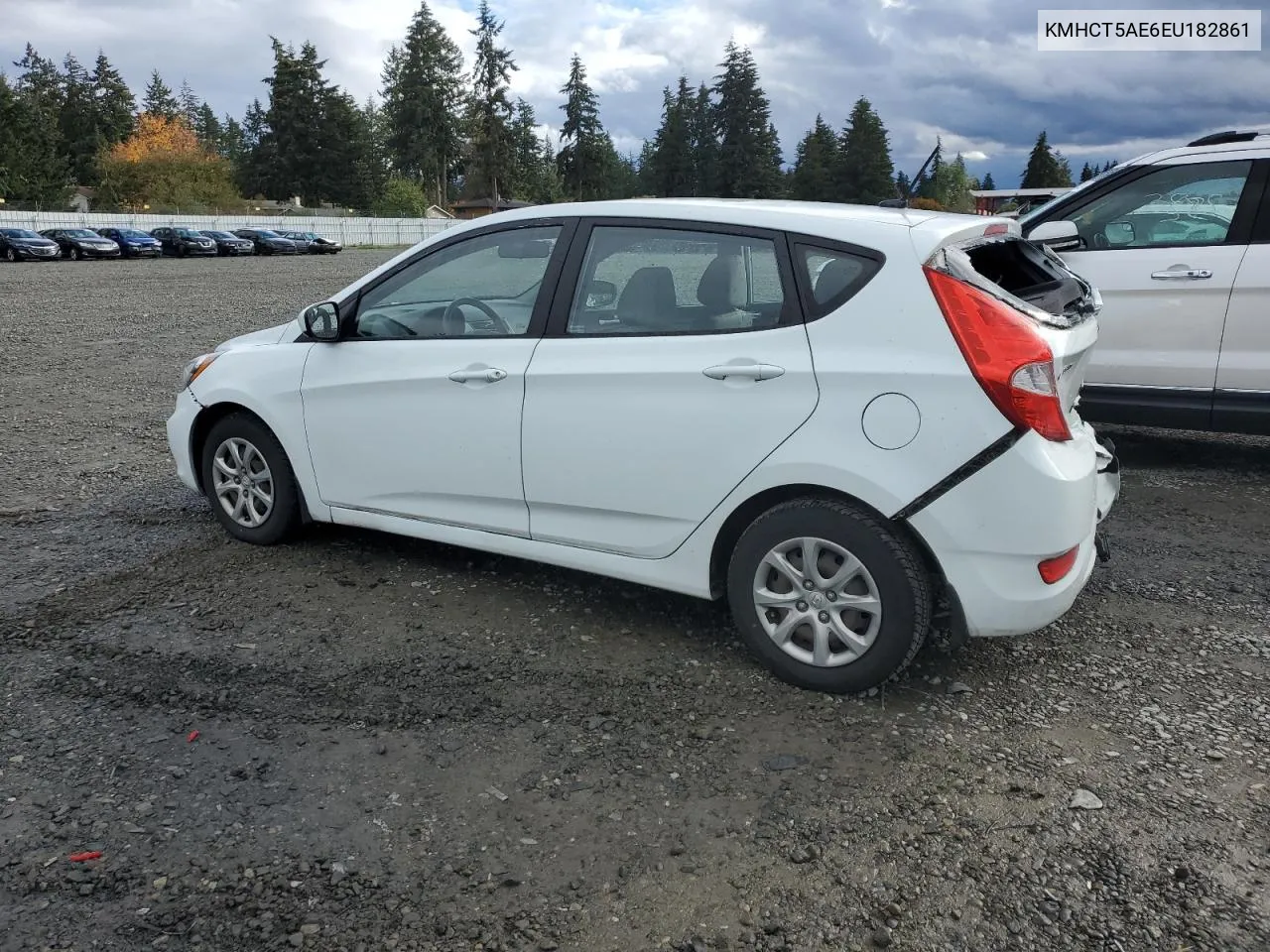 KMHCT5AE6EU182861 2014 Hyundai Accent Gls