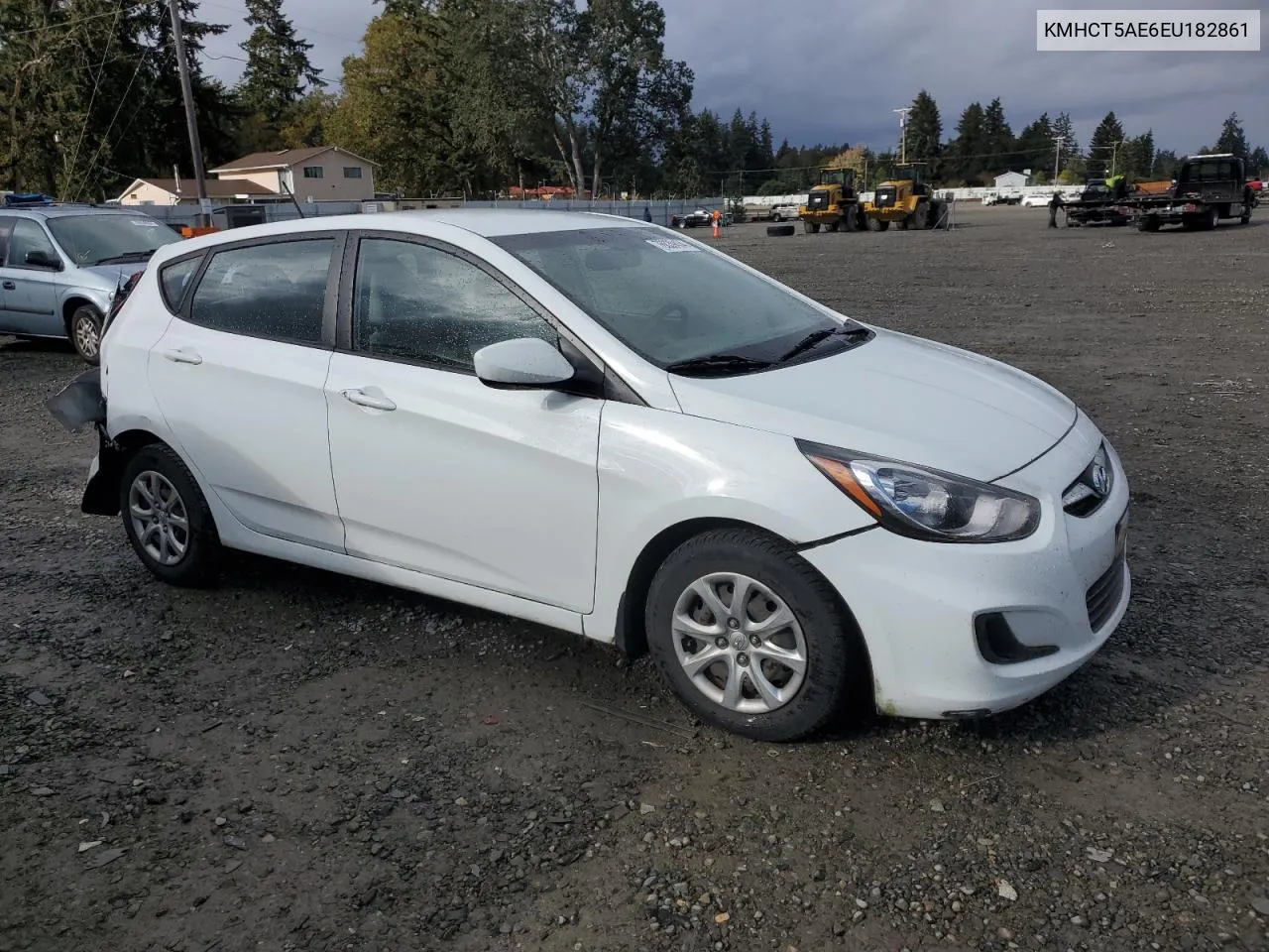 2014 Hyundai Accent Gls VIN: KMHCT5AE6EU182861 Lot: 76839434