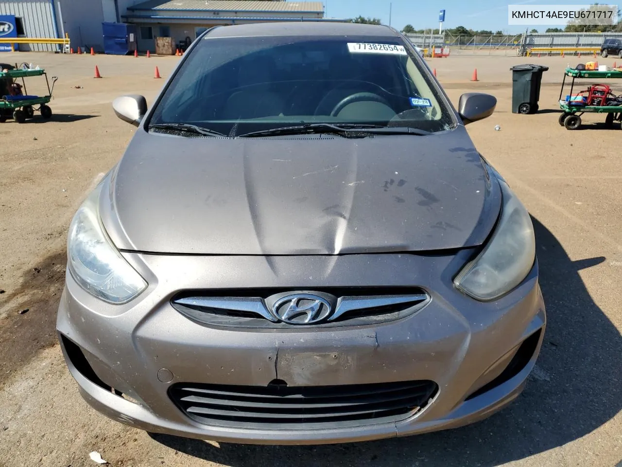 KMHCT4AE9EU671717 2014 Hyundai Accent Gls