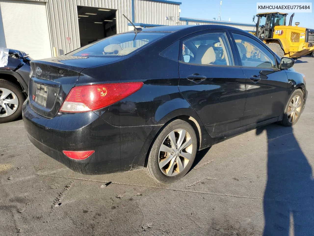 2014 Hyundai Accent Gls VIN: KMHCU4AEXEU775484 Lot: 77489994