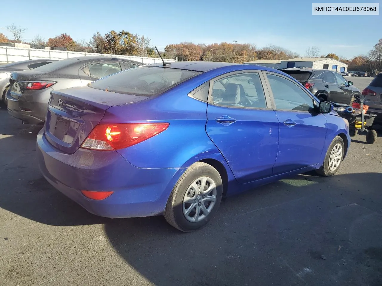 KMHCT4AE0EU678068 2014 Hyundai Accent Gls