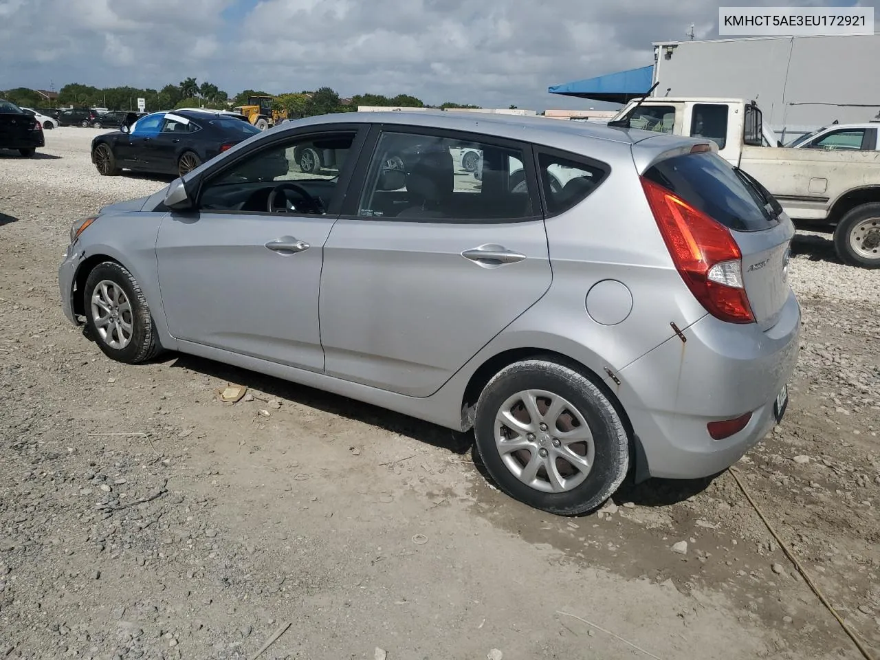 2014 Hyundai Accent Gls VIN: KMHCT5AE3EU172921 Lot: 78064564